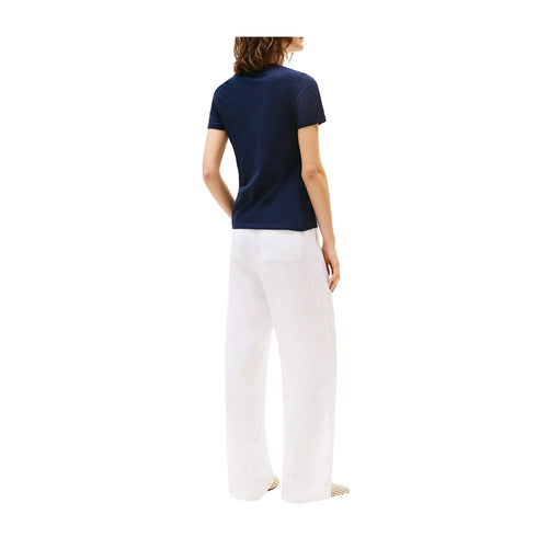 Tommy Hilfiger T-shirt T-shirt Donna con nodo laterale S P25 - TOMMY HILFIGERWW44559 - C1G - S - Francavilla Moda